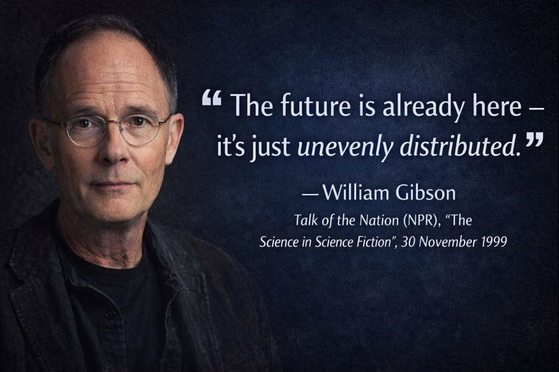 Gibson on Uneven Futures