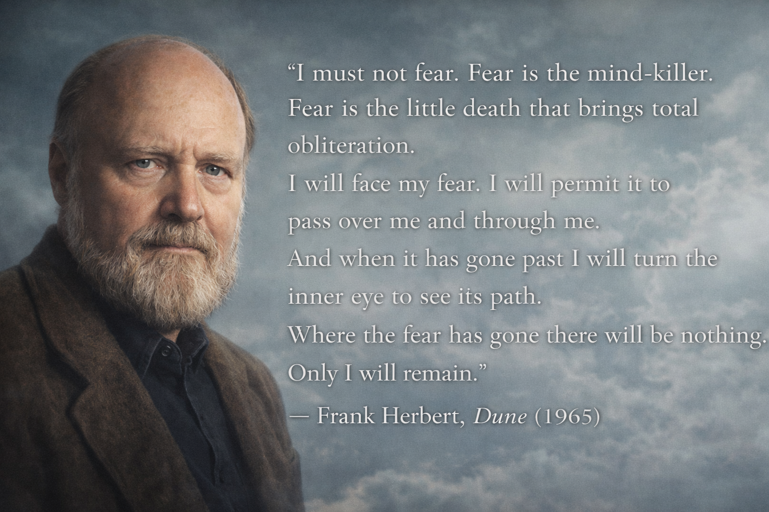 Herbert's Litany Against Fear