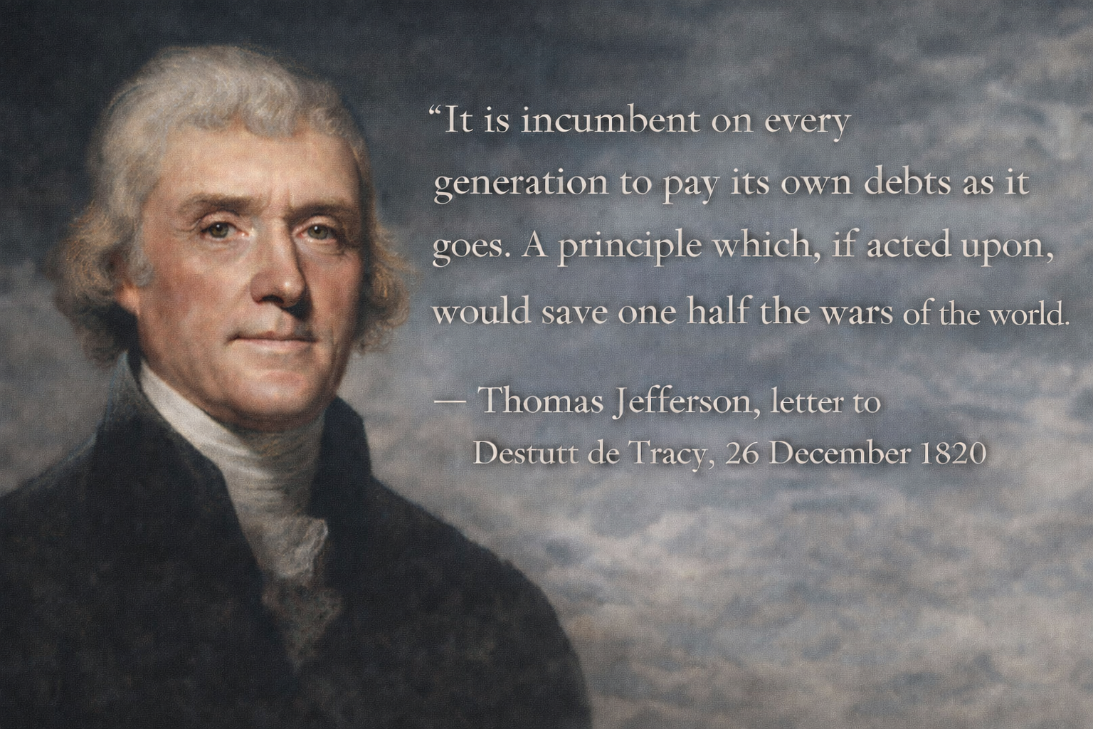 Jefferson on Generational Responsibility — additional image