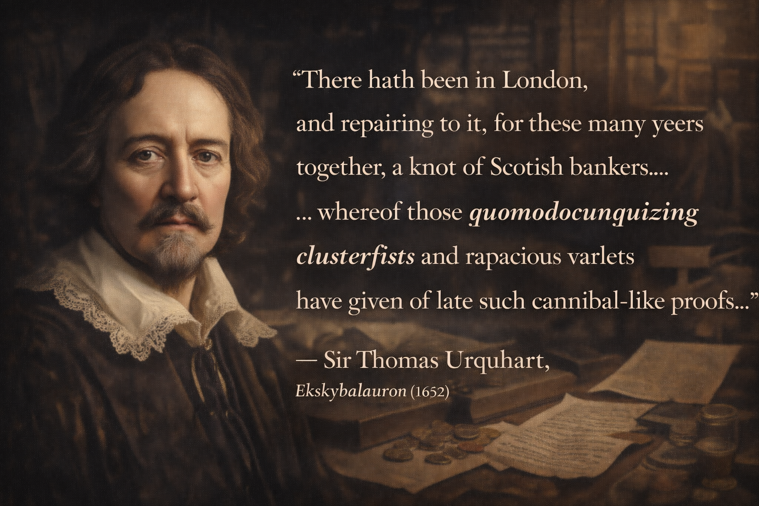 Urquhart on Baroque Avarice